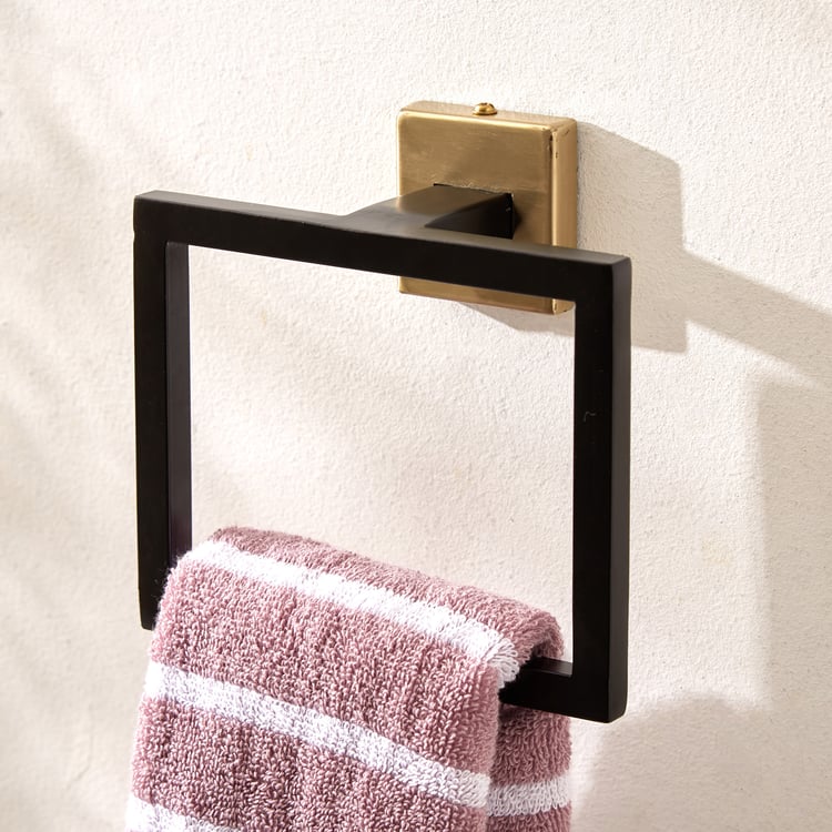 Aubree Raven Metal Towel Ring