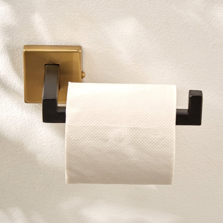 Aubree Raven Metal Toilet Paper Holder