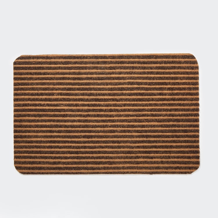 Corsica Stria Polypropylene Striped Anti-Slip Doormat - 60x40cm