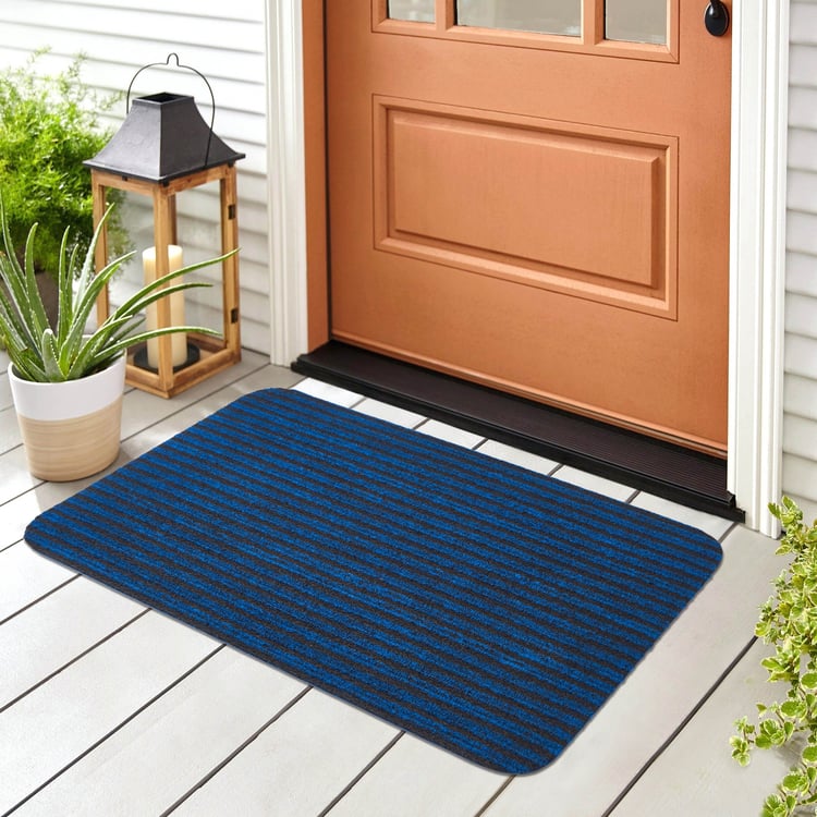 Corsica Stria Polypropylene Doormat - 60x40cm