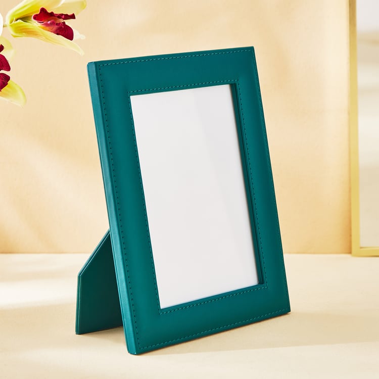 Splendid Goldcrest Faux Leather Photo Frame - 17x22cm