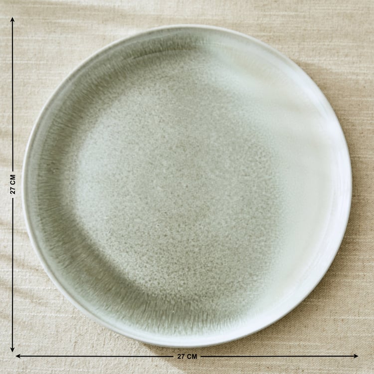 Cadenza Stoneware Printed Dinner Plate - 27cm