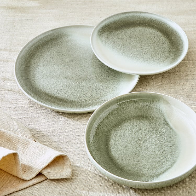 Cadenza Stoneware Printed Side Plate - 21cm