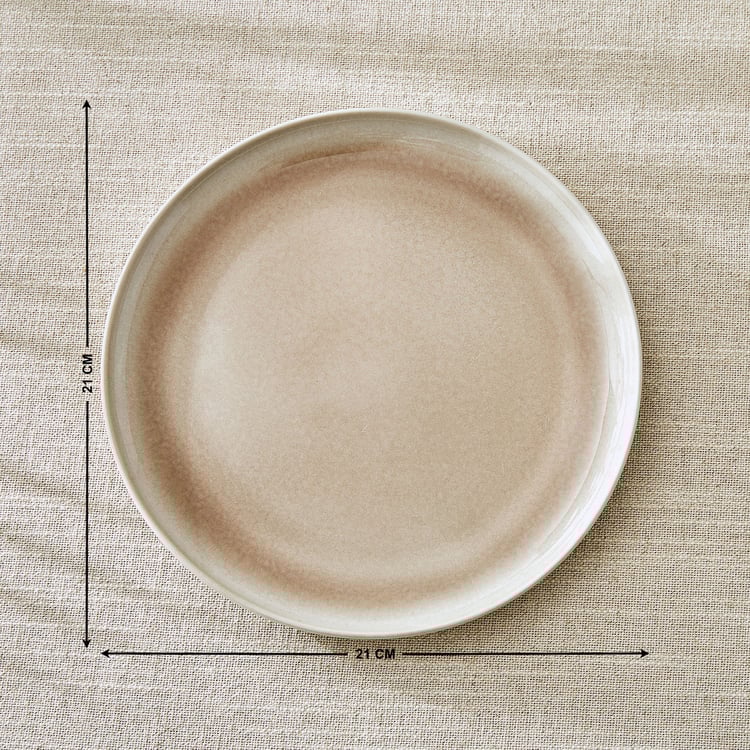 Cadenza Muskmelon Stoneware Side Plate - 21cm