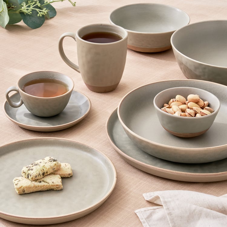 Natura Stoneware Cup and Saucer - 150ml