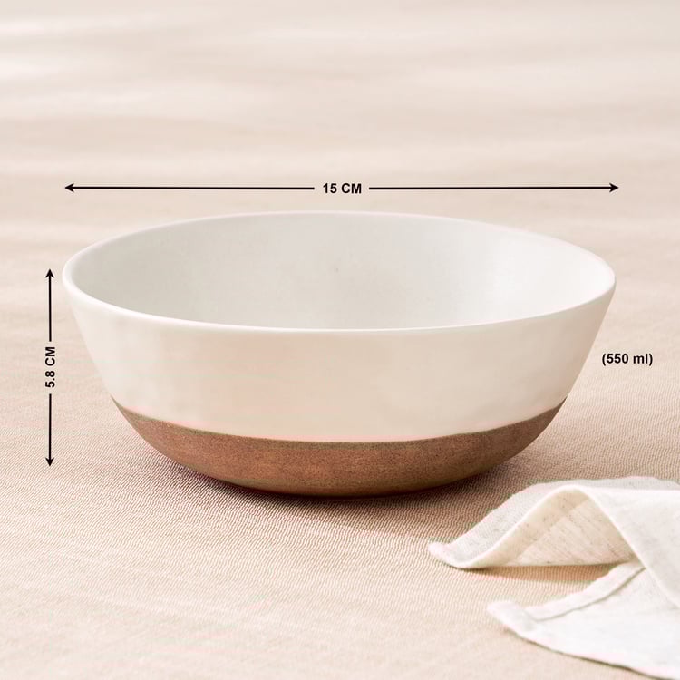Natura Stoneware Cereal Bowl - 550ml