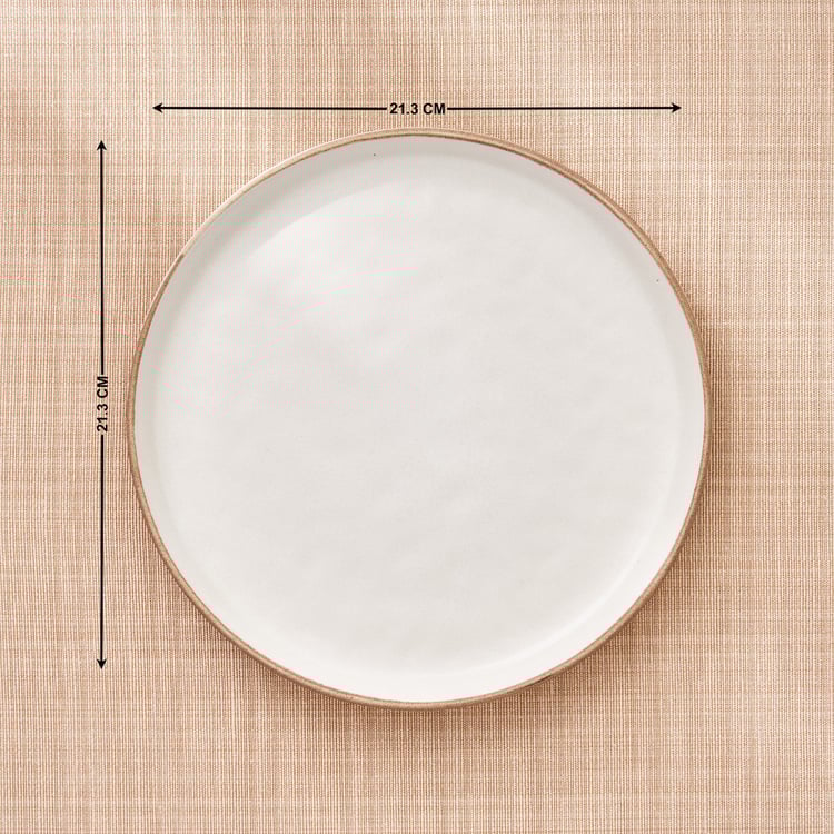 Natura Stoneware Side Plate - 21.3cm