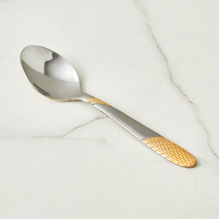 Glister Amara Set of 6 Stainless Steel Tea Spoons