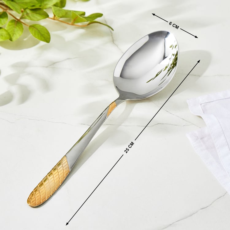 Glister Amara Stainless Steel Serving Spoon