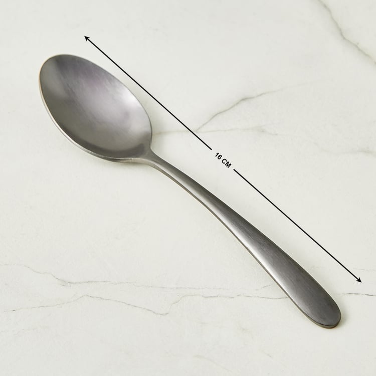 Glister Austere Set of 6 Stainless Steel Baby Spoons