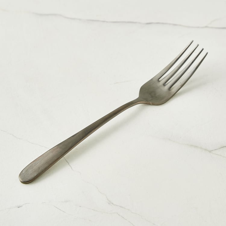 Glister Austere Set of 6 Stainless Steel Dinner Forks