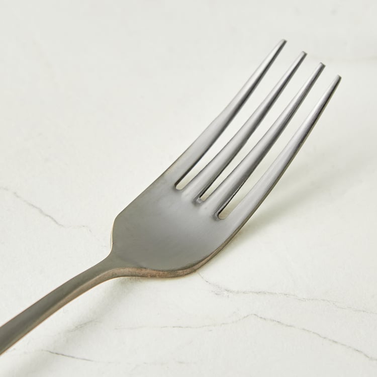 Glister Austere Set of 6 Stainless Steel Dinner Forks