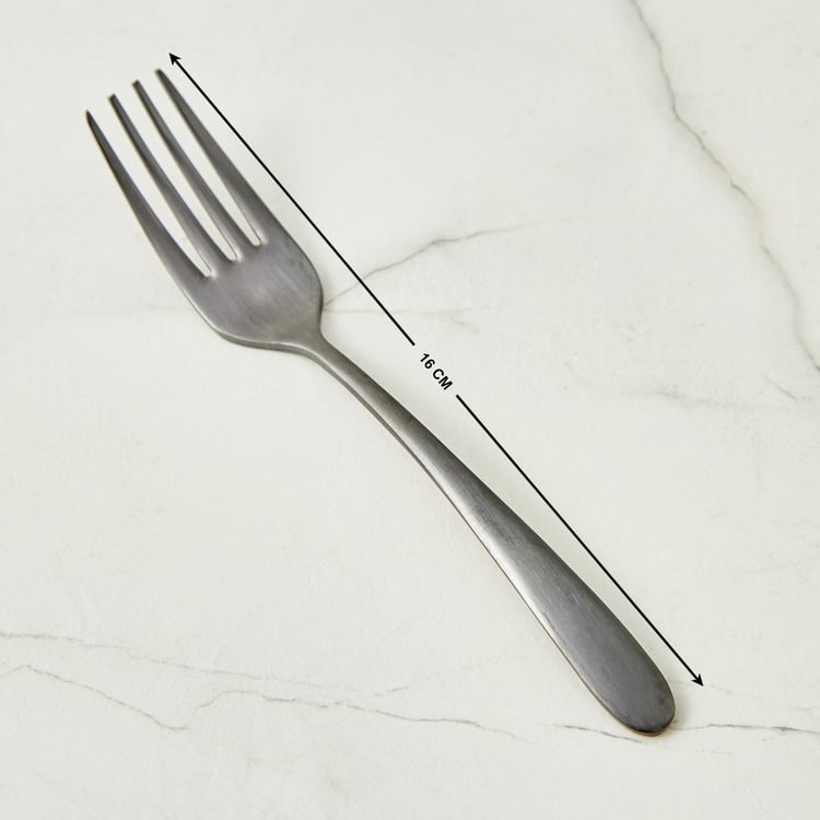 Glister Austere Set of 6 Stainless Steel Baby Forks