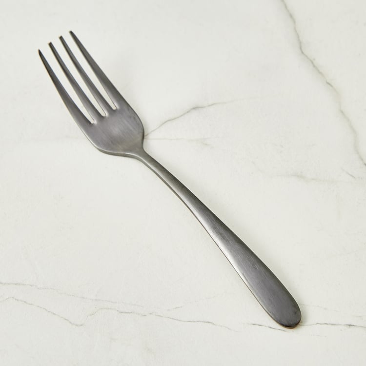 Glister Austere Set of 6 Stainless Steel Baby Forks