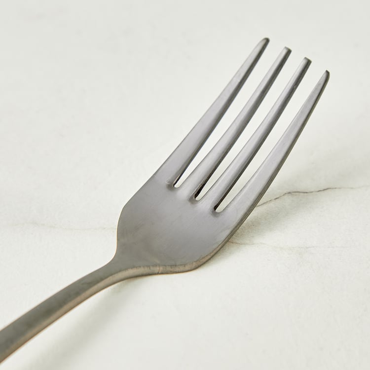 Glister Austere Set of 6 Stainless Steel Baby Forks