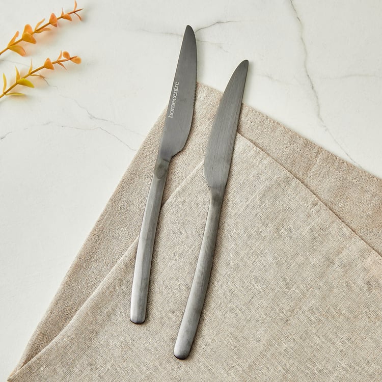 Glister Austere Set of 2 Stainless Steel Dessert Knife