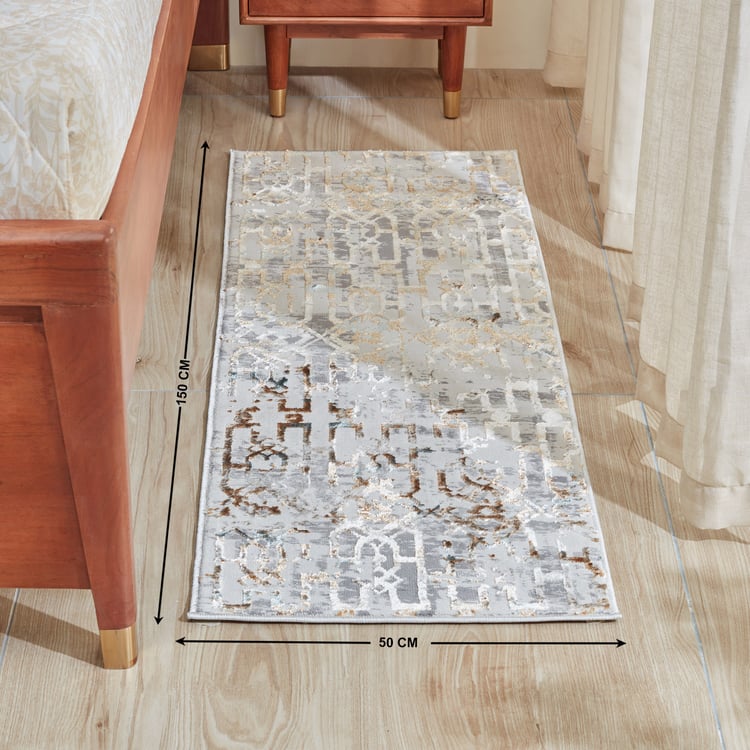 Zephyr Avalon Woven Bedroo Runner - 150x50cm