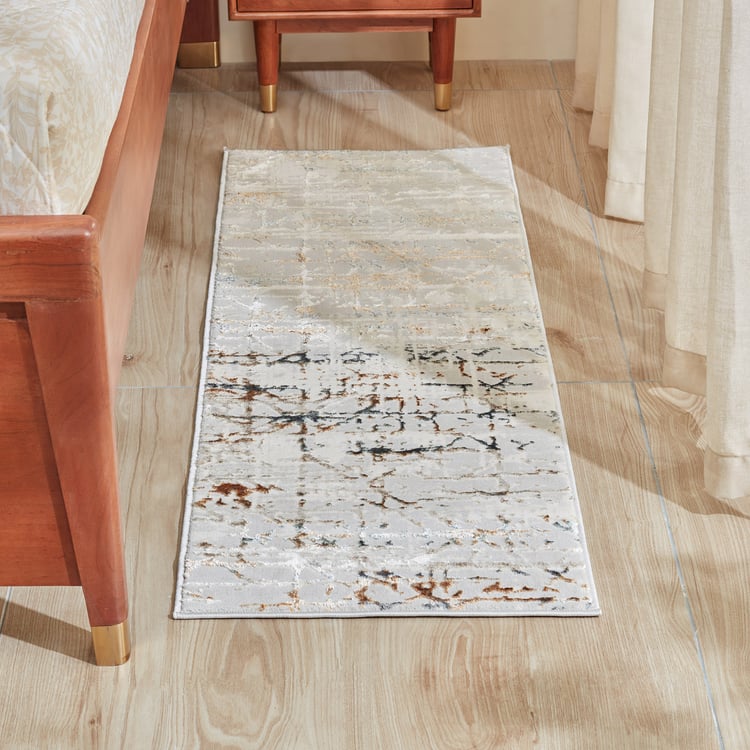 Zephyr Italia Woven Bedside Runner - 150x50cm