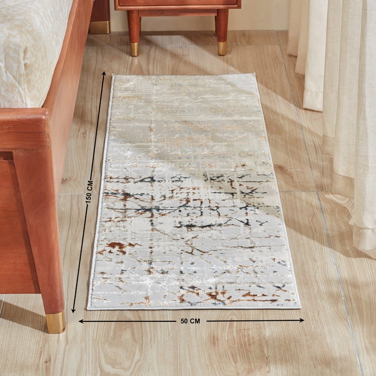 Zephyr Italia Woven Bedside Runner - 150x50cm