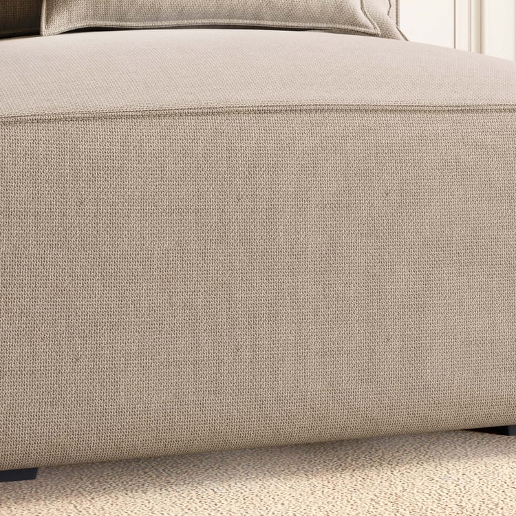 Mills Fabric 1-Seater Armless Sofa