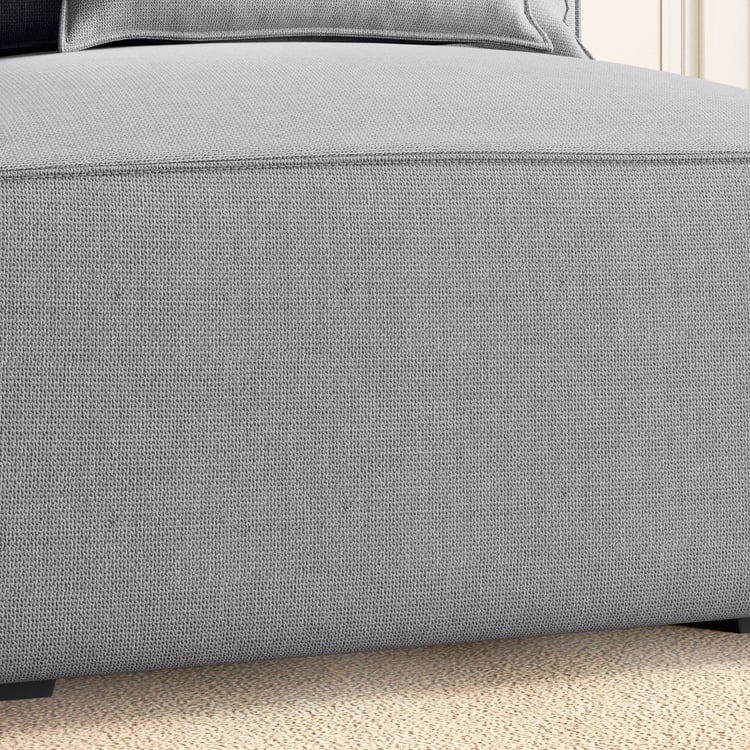 Mills Fabric 1-Seater Armless Sofa