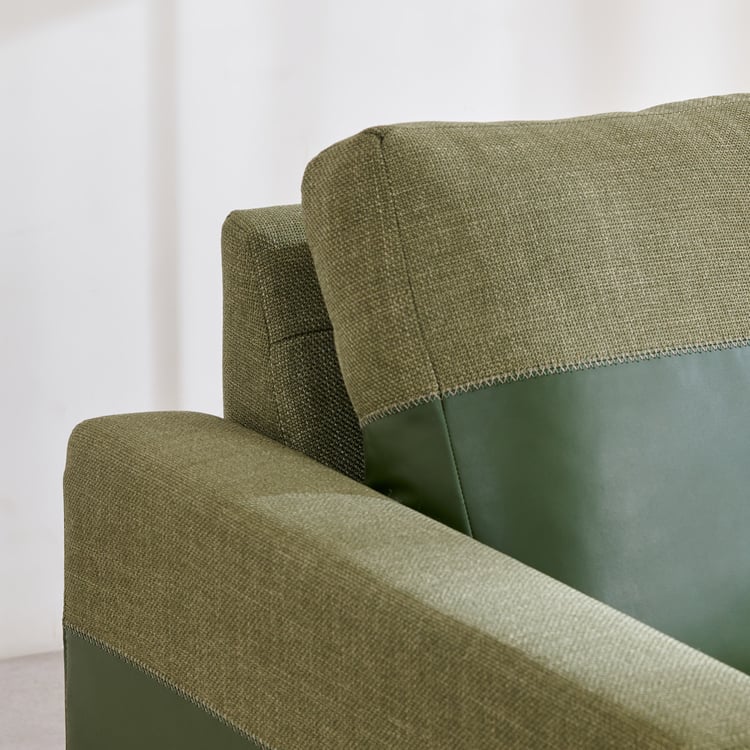 Andes Fabric 2-Seater Sofa - Green