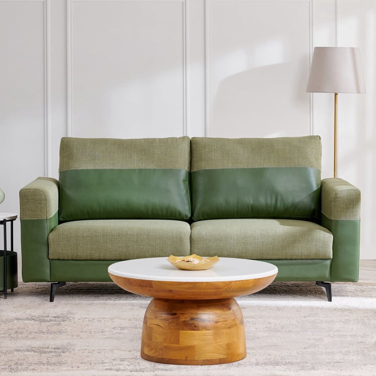 Andes Fabric 3-Seater Sofa - Green