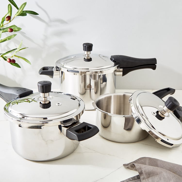 Valeria Carin Triply Stainless Steel Pressure Cooker - 2L