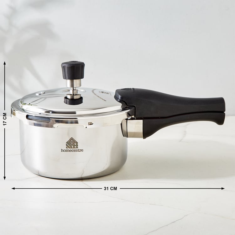 Valeria Carin Triply Stainless Steel Pressure Cooker - 2L