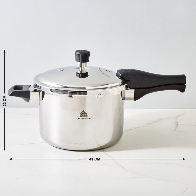 Valeria Carin Triply Stainless Steel Pressure Cooker - 5L