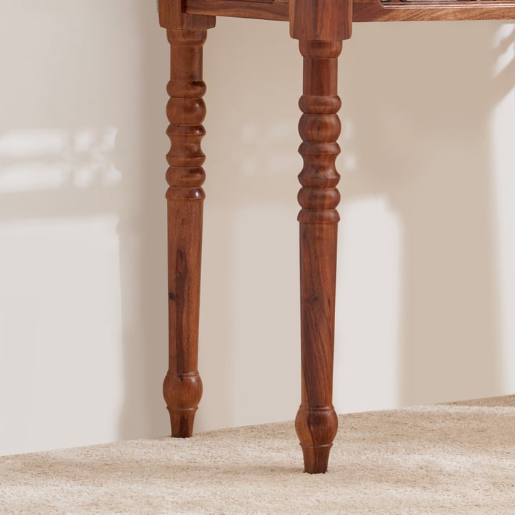 Helios Kian Sheesham Wood Console Table - Brown