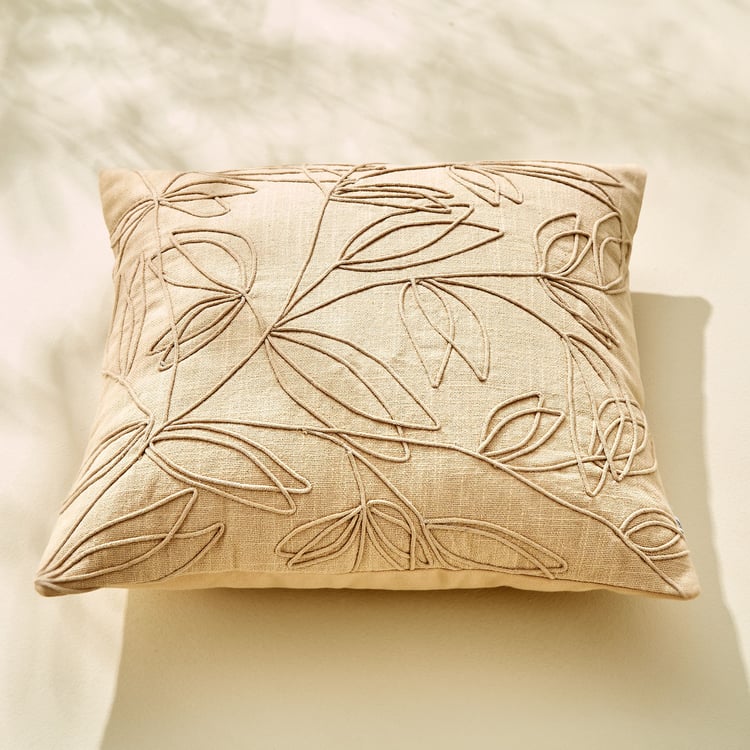 Poetry Clipper Dori Embroidered Cushion Cover - 40x40cm