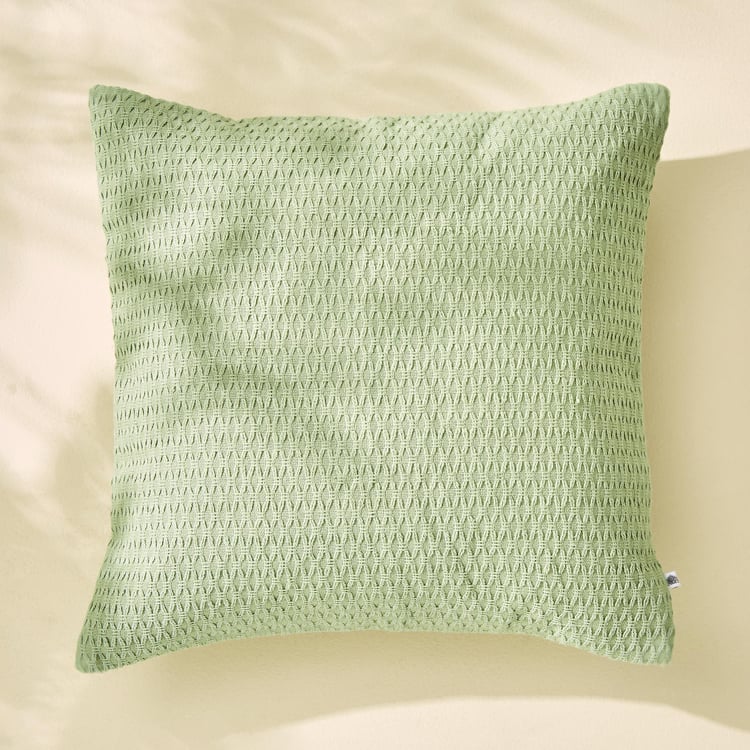 Poetry Woven Cushion Cover - 40x40cm