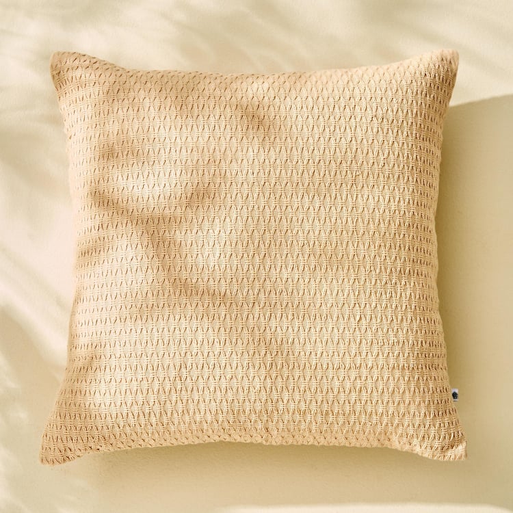 Poetry Woven Cushion Cover - 40x40cm