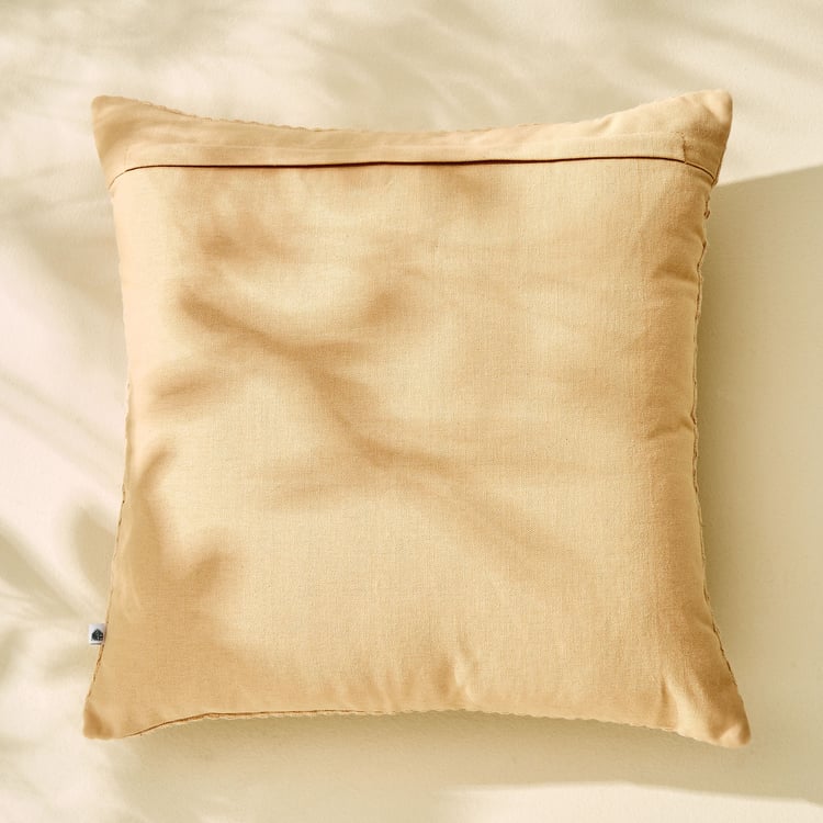 Poetry Woven Cushion Cover - 40x40cm