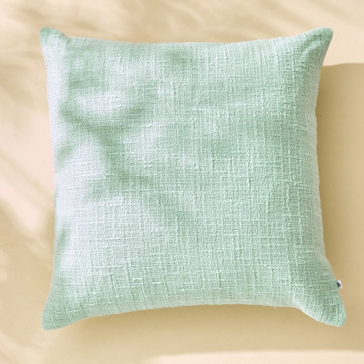 Poetry Woven Cushion Cover - 40x40cm