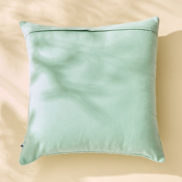 Poetry Woven Cushion Cover - 40x40cm