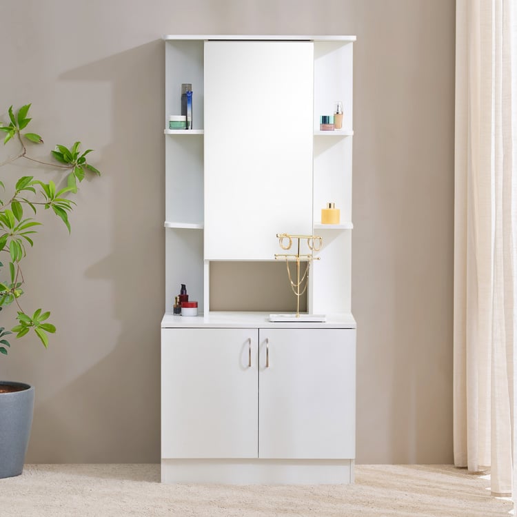 Helios Alton Kyle Dresser Mirror - White