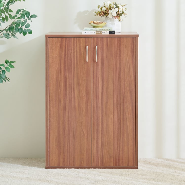 Helios Alton Mustang 2-Door Multipurpose Cabinet - Walnut