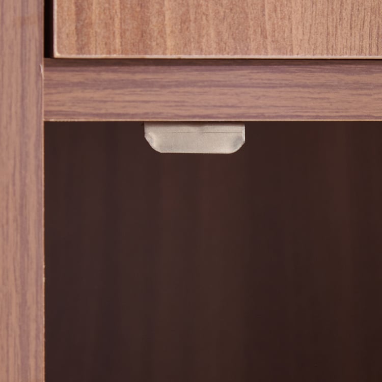 Helios Alton Qunton 4-Door Storage Cabinet - Walnut