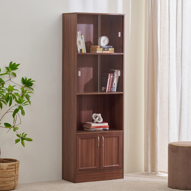 Helios Alton Eldams Book Shelf - Walnut