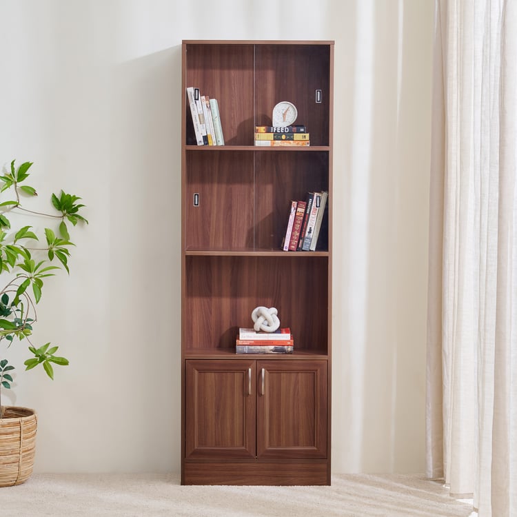 Helios Alton Eldams Book Shelf - Walnut