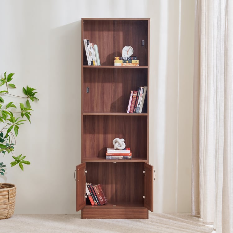 Helios Alton Eldams Book Shelf - Walnut