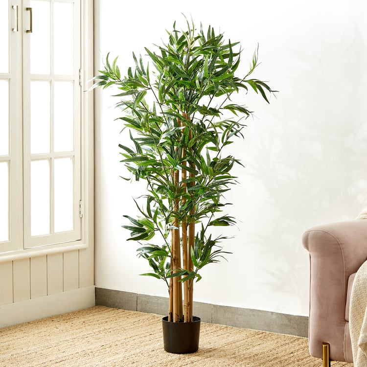 Gardenia Flora Artificial Bamboo Tree in Pot - 125cm