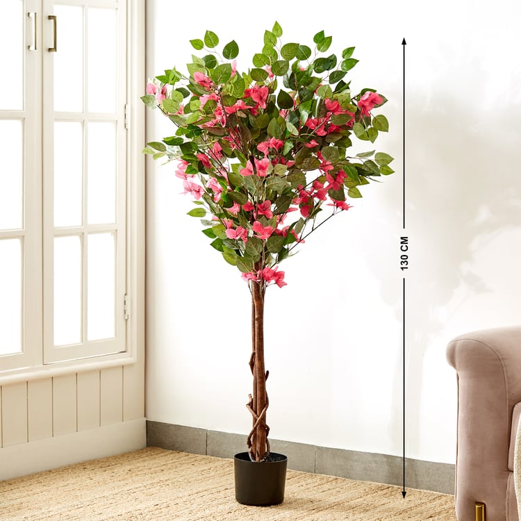 Gardenia Ville Artificial Bougainvillea Tree in Pot - 130cm