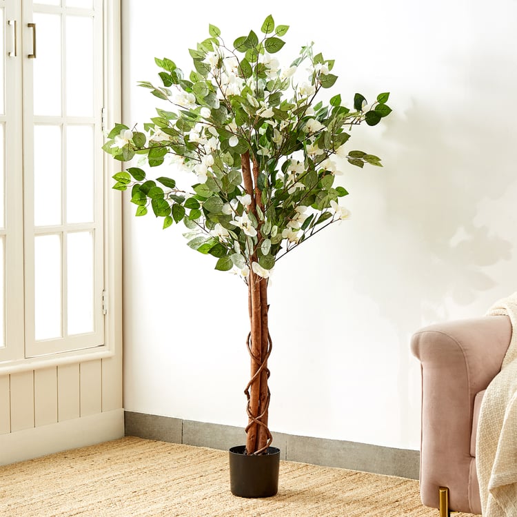 Gardenia Ville Artificial Bougainvillea Tree in Pot - 130cm