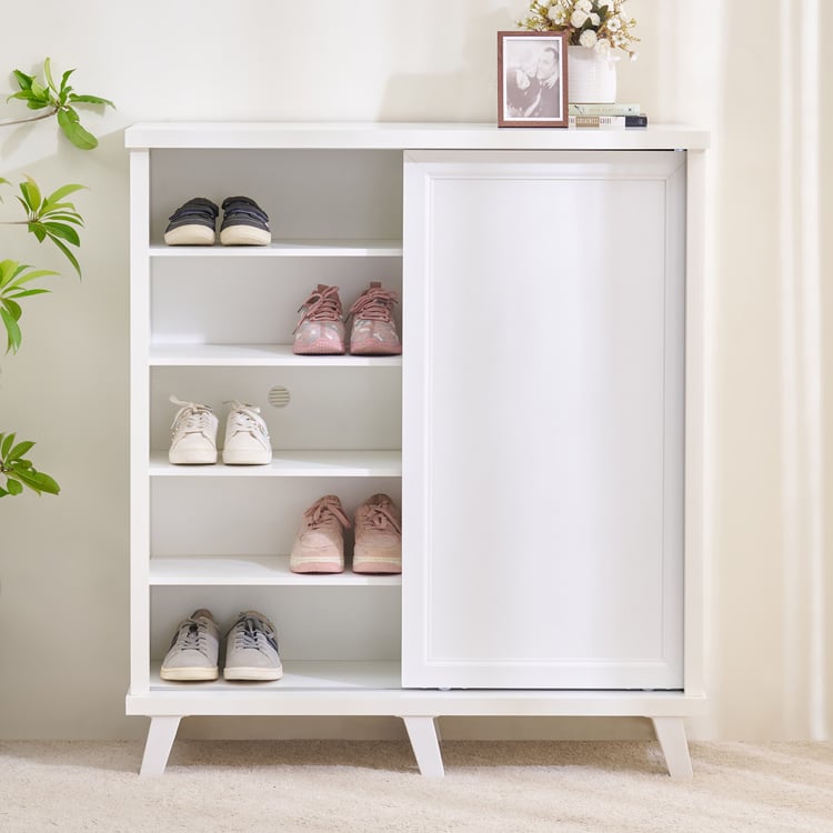 Helios Alton 20 Pairs Sliding Shoe Cabinet