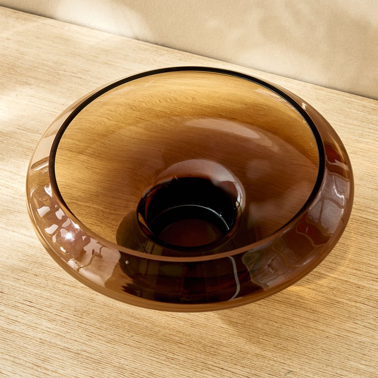 Amida Callix Glass Decorative Bowl