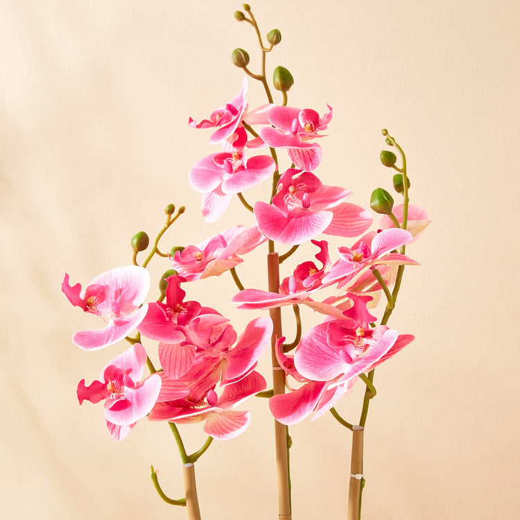 Gloria Orchids Artificial Flowers in Pot