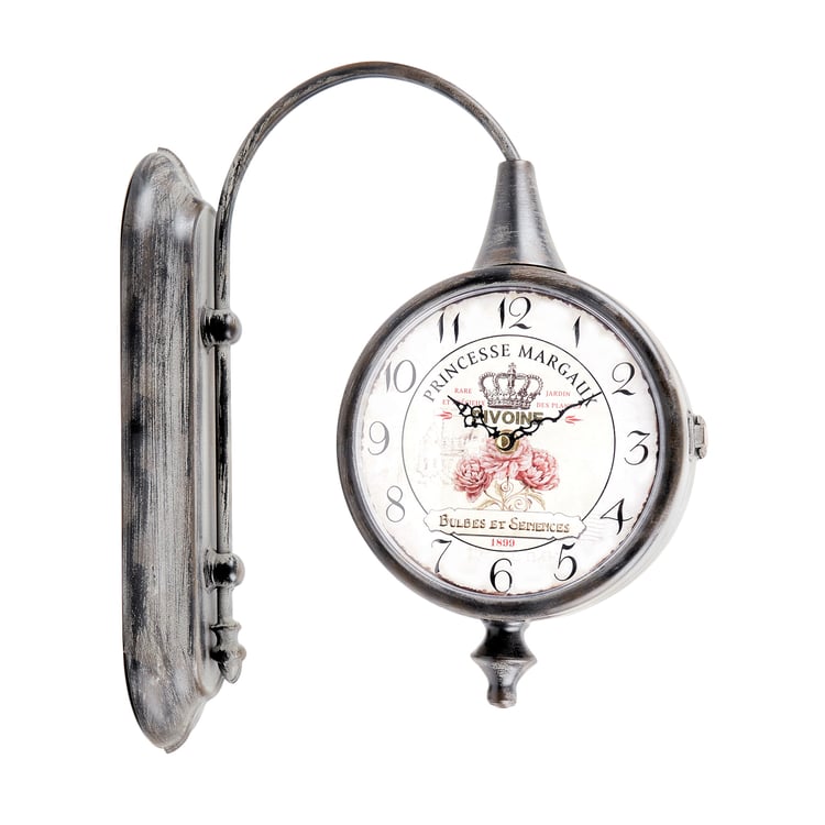 Corsica Casablanca Metal Wall Clock - 32.5cm